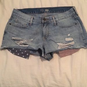 Jean shorts